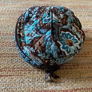 Vera bradley makeup or jewelry organizer. Java blue